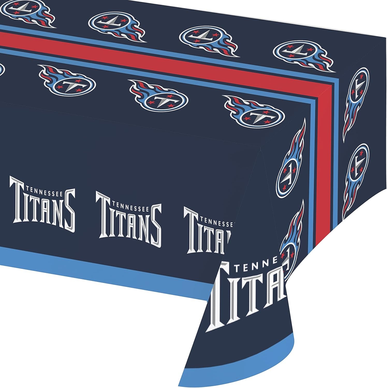 Tennessee Titans Plastic Tablecloths, 3 Ct, Officially Licensed