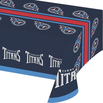 Tennessee Titans Plastic Tablecloths, 3 Ct, Officially Licensed