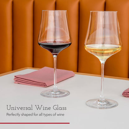 -Austrian Crystal Wine Glass - "Standart" Edition - Set of 2