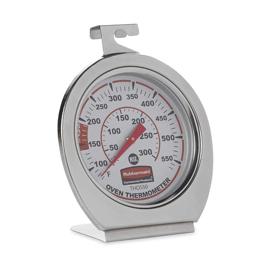 Stainless Steel Monitoring Thermometer, Safe for inside Oven/Grill/Smoker, 60-580°F Range, Easy to Read Food Thermometer for Food Resturant/Home Cooking