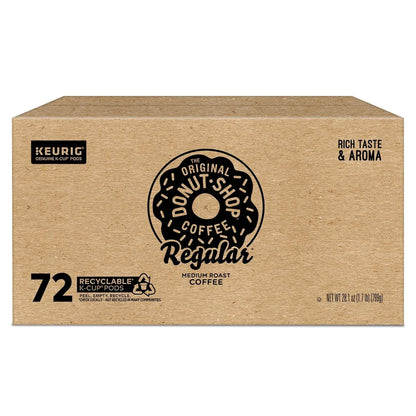 Regular Keurig Single-Serve K-Cup Pods, Medium Roast Coffee, 72 Count