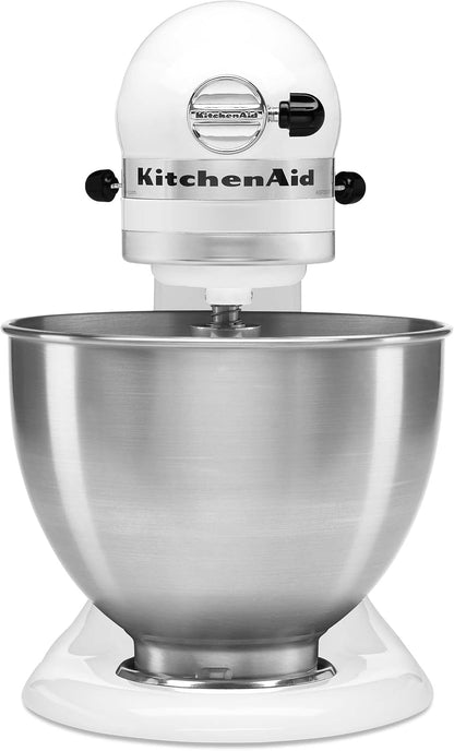 Classic Series 4.5 Quart Tilt-Head Stand Mixer K45SS, White