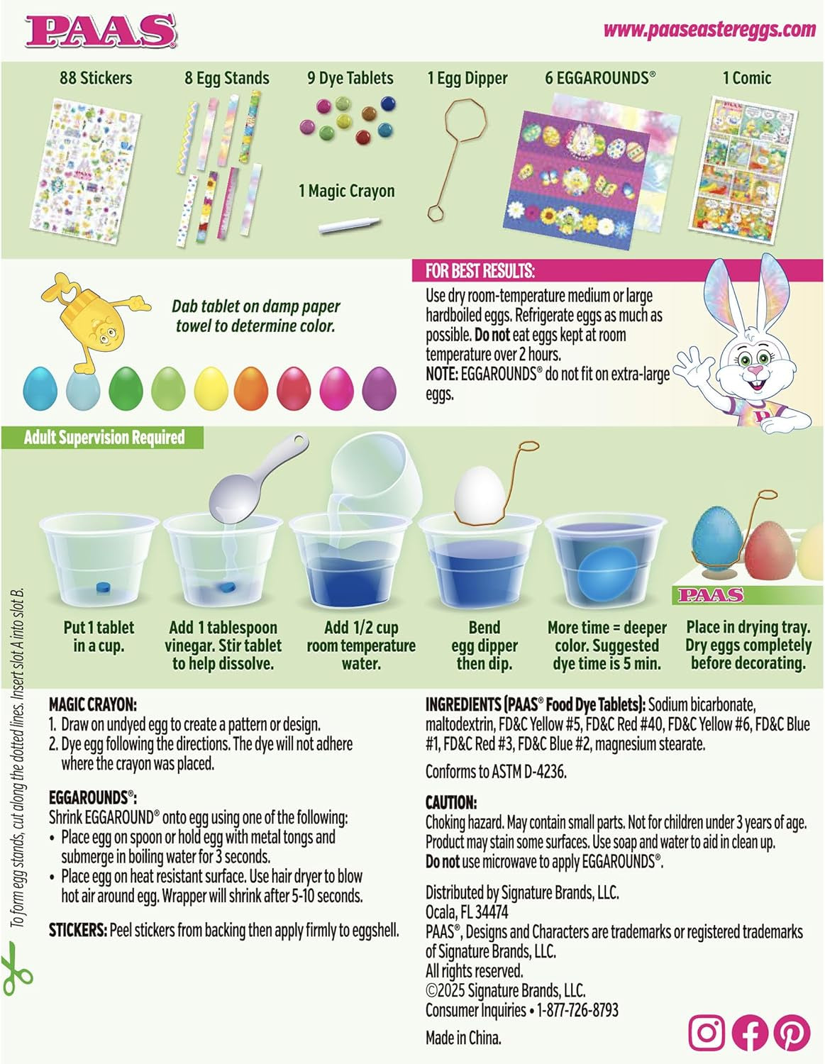 Deluxe Easter Egg Decorating Kit - America'S Favorite Easter Tradition