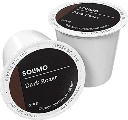 Dark Roast Coffee Pods, Compatible with Keurig 2.0 K-Cup Brewers 100 Count(Pack of 1)