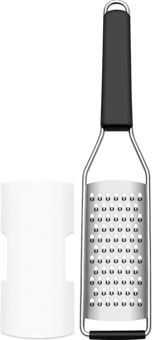Cheese Grater Lemon Zester, Graters for Parmesan Cheese, Lemon, Citrus, Garlic, Nutmeg, Chocolate, Fruits, Vegetables, Ginger, Vegetable & Cheese Shredder with Stainless Steel Coarse Blade