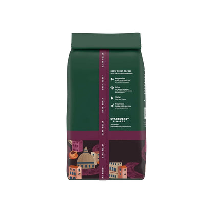 Ground Coffee, Dark Roast Coffee, Italian Roast, 100% Arabica, 1 Bag (18 Oz)