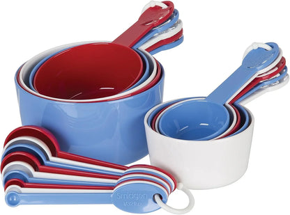 Prepworks Ultimate Measuring Set - 19-Piece Set with Measuring Cups and Spoons for Accurate Dry and Liquid Ingredient Measurements