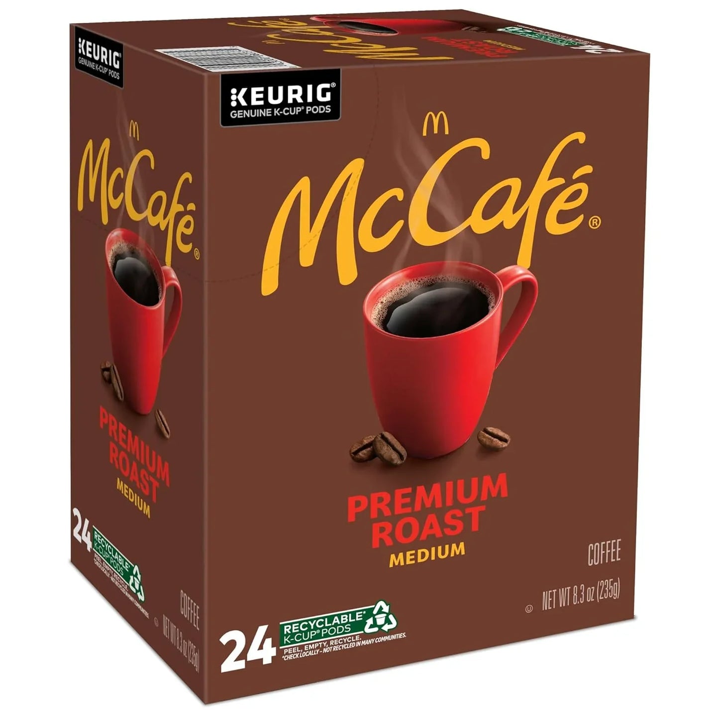 Premium Roast Coffee, Keurig Single Serve K-Cup Pods, Medium Roast, 96 Count
