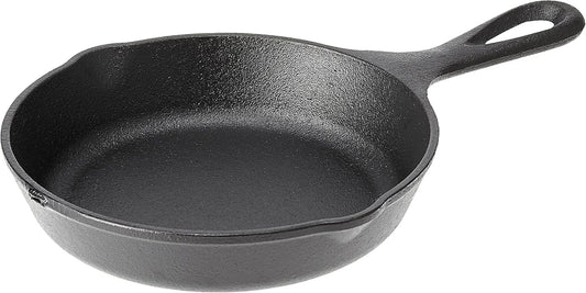 Wildlife Series - 6.5" Cast Iron Skillet with Wolf Scene