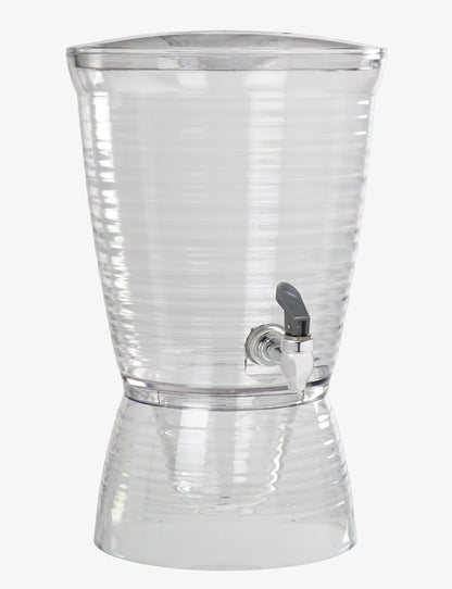 Bark Beverage Dispenser, 2.5 Gallon, Clear, (Pack of 1)