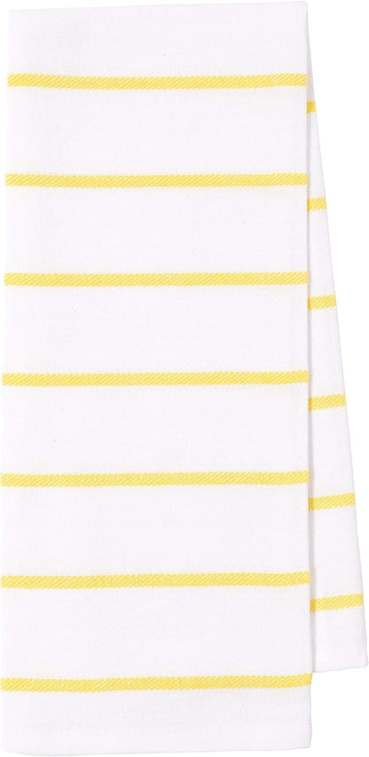 Pantry Lemons All over Kitchen Dish Towel Set of 4, Cotton, 18 X 28-Inch