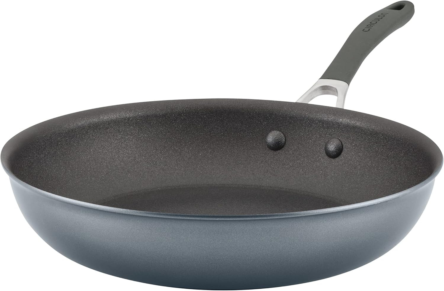 A1 Series with Scratchdefense Technology Nonstick Induction Frying Pan/Skillet, 12 Inch, Graphite