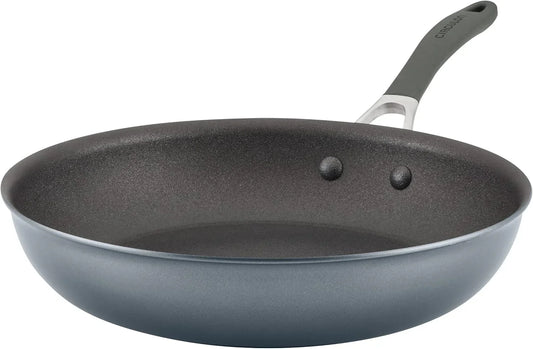 A1 Series with Scratchdefense Technology Nonstick Induction Frying Pan/Skillet, 12 Inch, Graphite