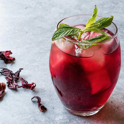 1Lb Dried Whole Hibiscus Flowers and Petals, Flor De Jamaica, Sorrel Flower, Zobo Flower Perfect for Tea and Mexican Agua Fresca by  | Perfect for Tea, Mexican Agua Fresca, Flor De Jamaica, by