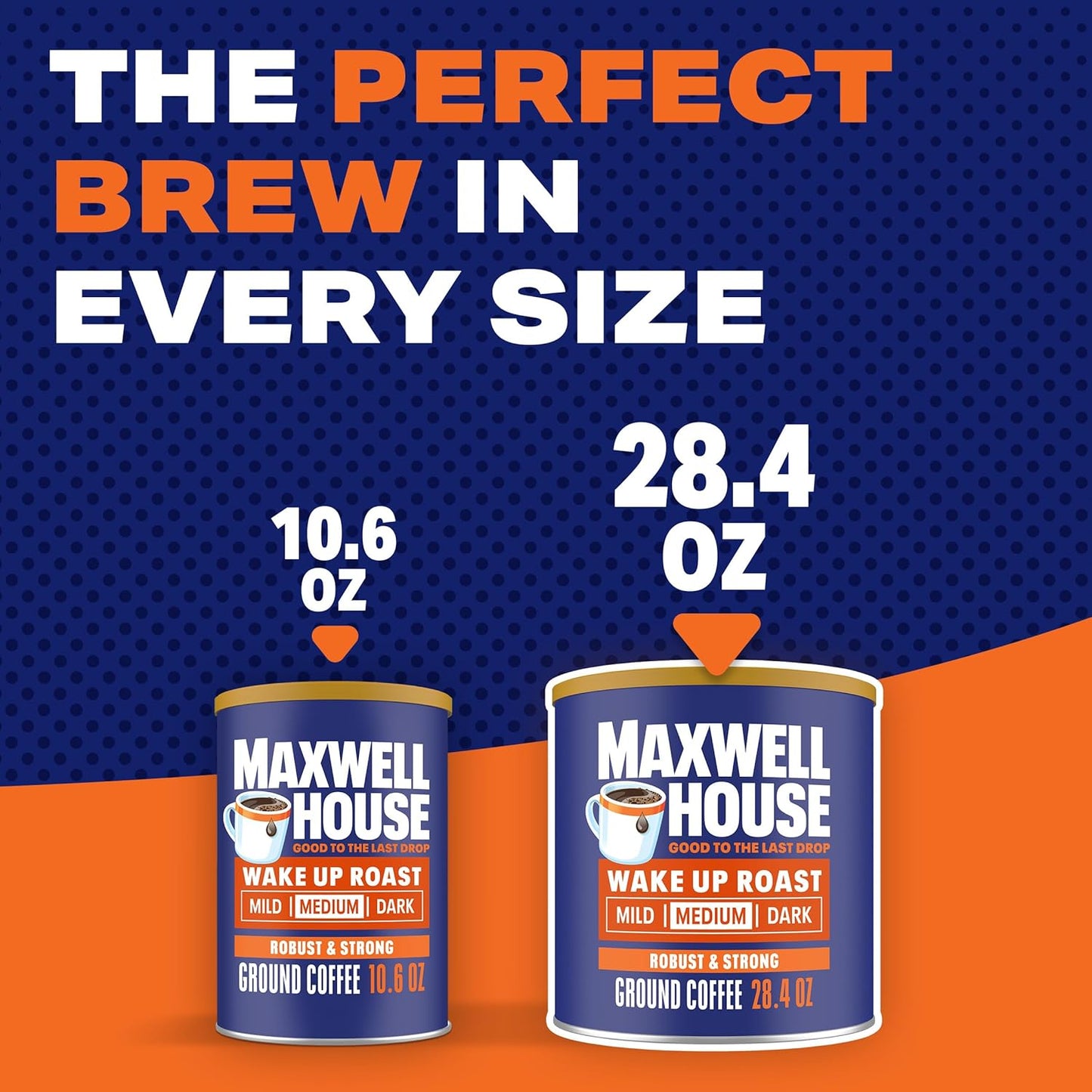 28.4Oz Ground Coffee Medium Wake up Roast