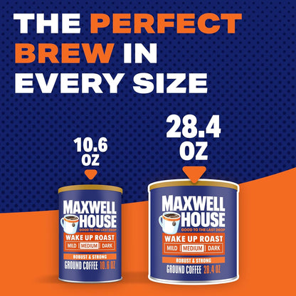 28.4Oz Ground Coffee Medium Wake up Roast