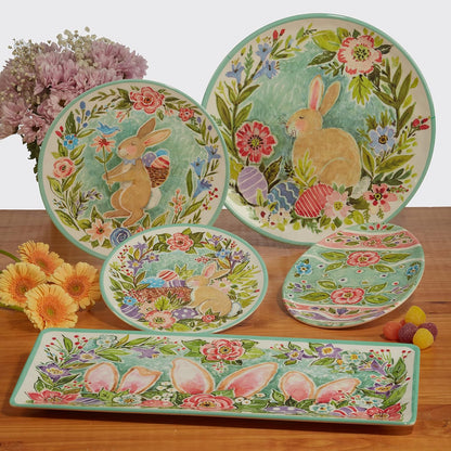 Joy of Easter 11" Melamine Dinner Plates, Set of 6