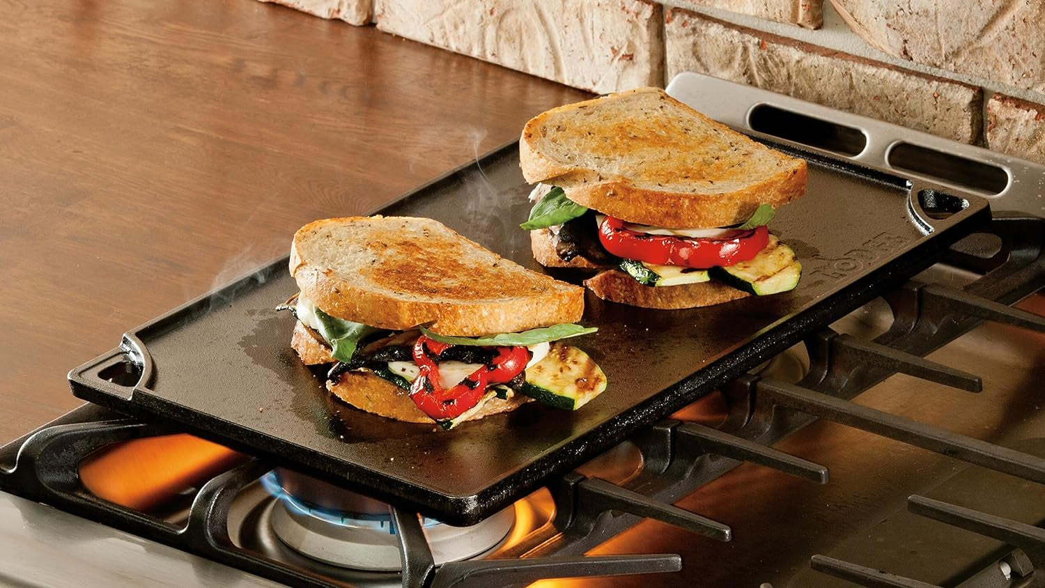 Cast Iron Wanderlust Series, Cabin Combo Cooker, 3.2 Quart