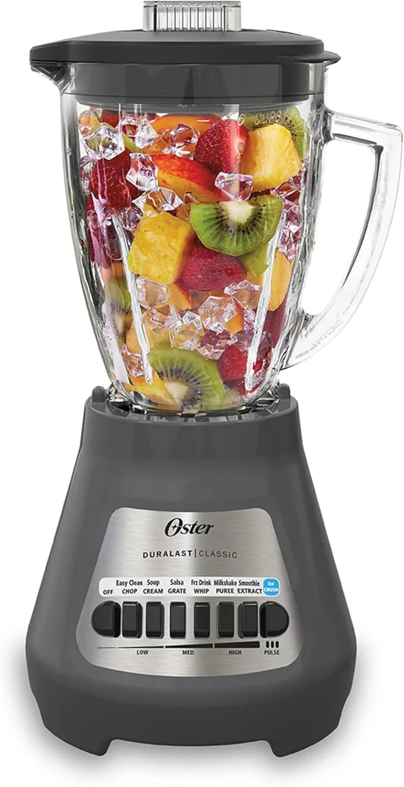 ® Classic Series 8-Speed Blender with 6-Cup Glass Jar, Gray