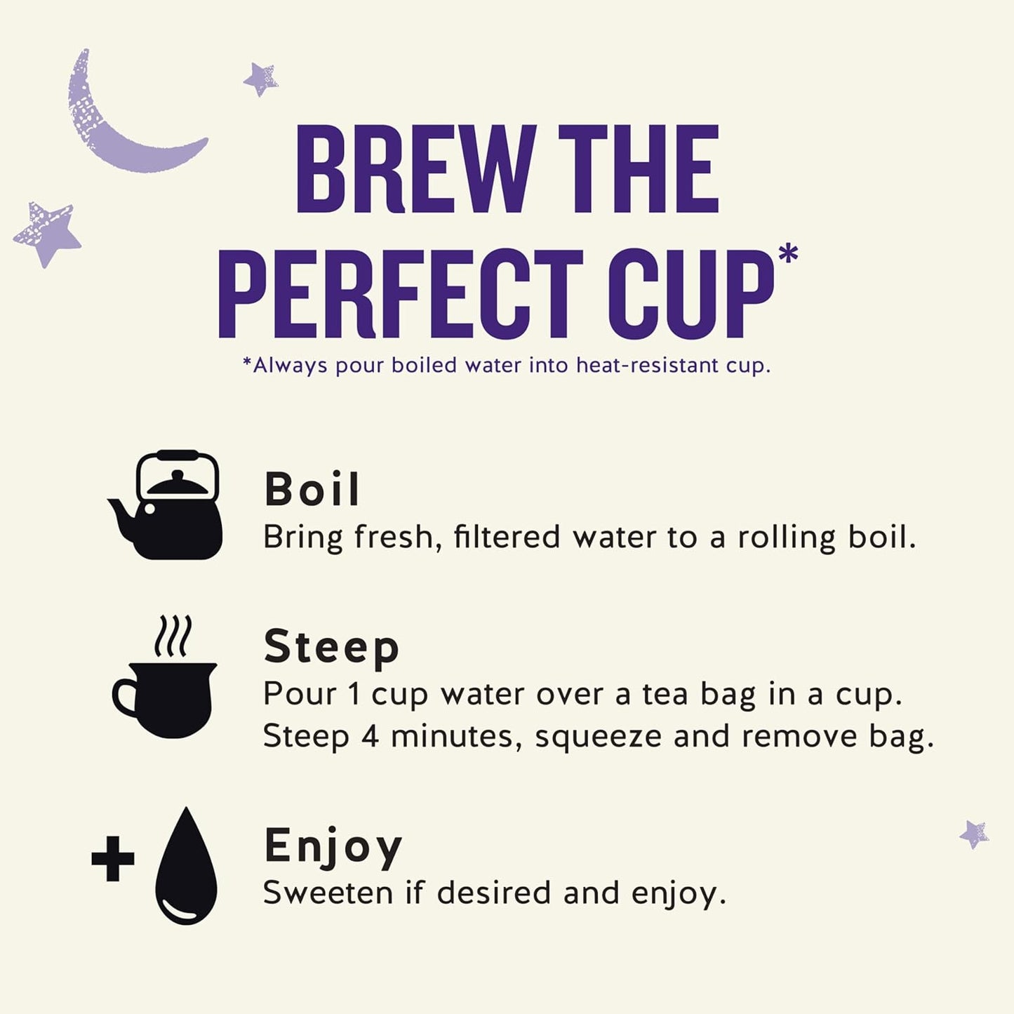 Sleepytime Tea plus Melatonin, Caffeine Free,  Herbal Tea, 18 Bag Box