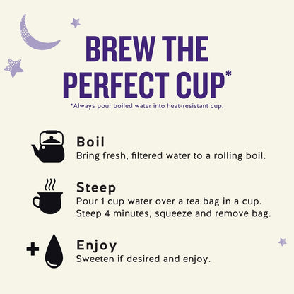 Sleepytime Tea plus Melatonin, Caffeine Free,  Herbal Tea, 18 Bag Box