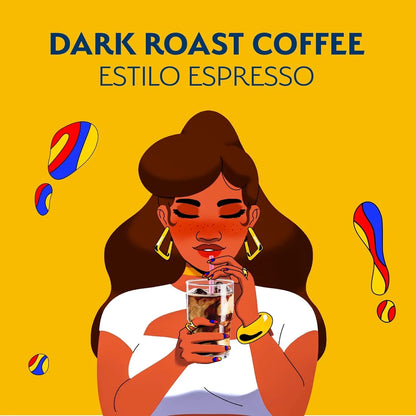 Café Bustelo Espresso Style Dark Roast, Single Serve Coffee Pods, 12 Count (Pack of 6)