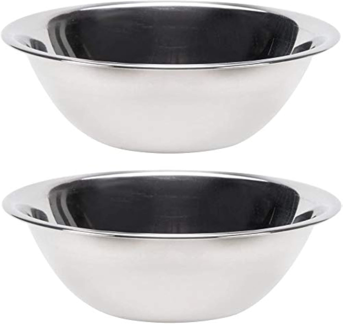Stainless Steel Mixing Bowl (2, 3 Quart)