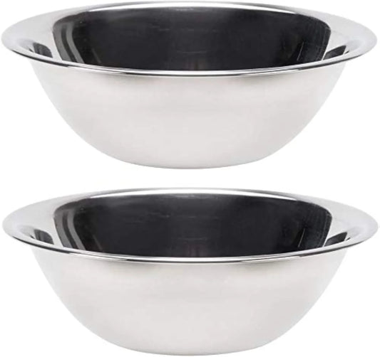 Stainless Steel Mixing Bowl (2, 3 Quart)