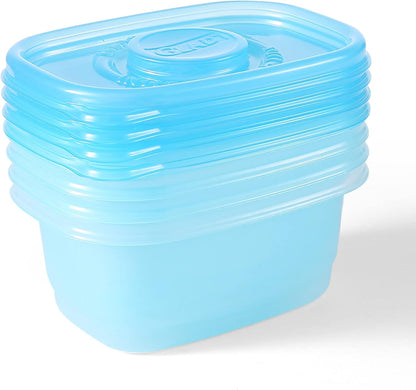 Food Storage Containers -  Freezerware Container - Small - 24 Ounce - 4 Containers