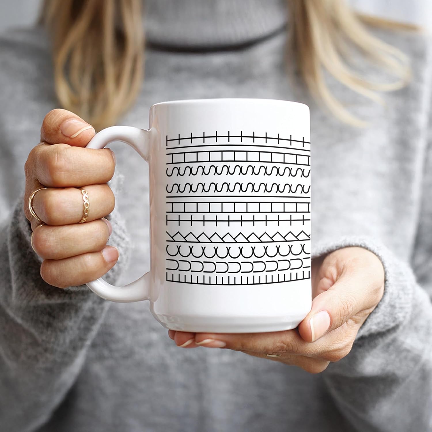 Hidden Message Coffee Mug, 15 Oz Ceramic Funny Coffee Cup, Hidden Message Mug, F This S Cup, Birthday Gag Gifts for Women, Adult White Elephant Gifts, Novelty Items for Adults