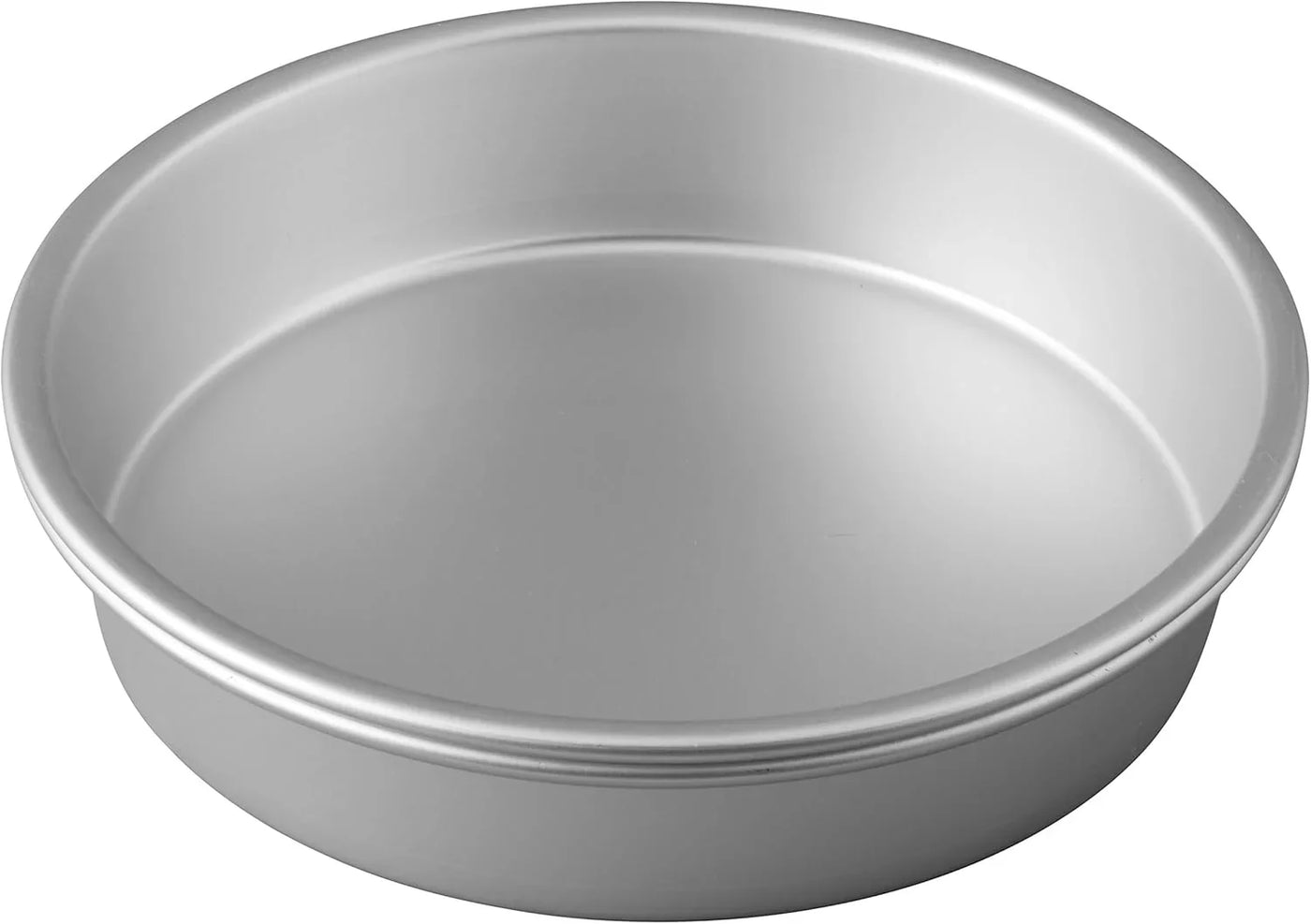 2-Piece 9 X 2 Inch round Cake Baking Pan Set, Even Heating Aluminum Bakeware for Tiered & Layered Cakes, Made without PFAS, Packaging May Vary