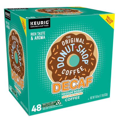 Decaf Keurig Single-Serve K-Cup Pods, Medium Roast Coffee, 48 Count