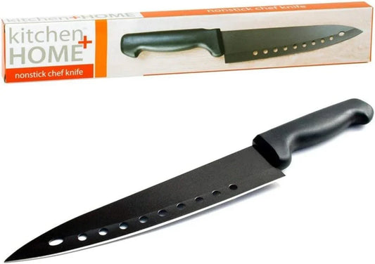 Kitchen + Home Non Stick Sushi Knife - the Original 8 Inch Stainless Steel Non Stick Multipurpose Chef Knife