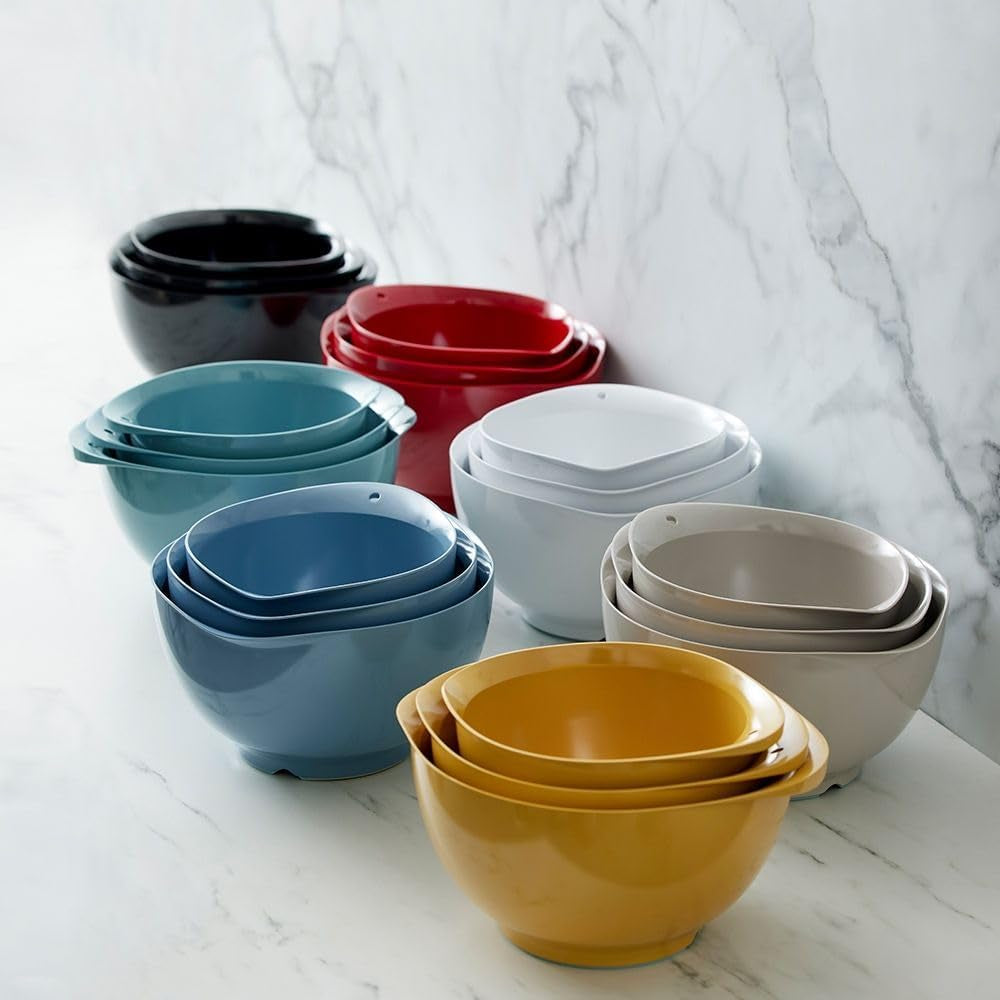 Precision Craft Mixing Bowl Set 2 Pcs Elevate Your Culinary Experience Stylish Nesting Bowls for Effortless Cooking and Baking