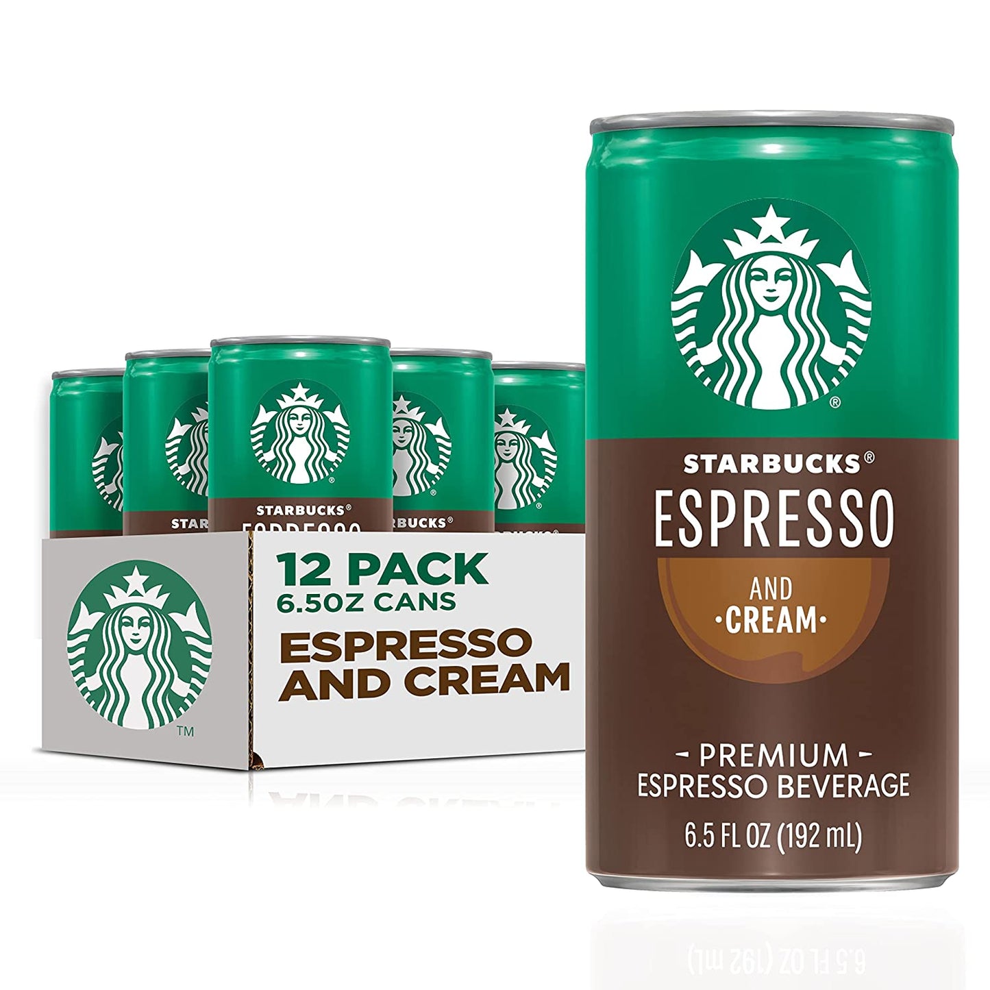 Espresso & Cream, 6.5 Fl Oz Cans (Pack of 12)