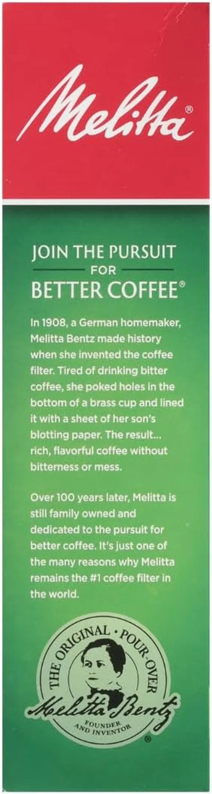 #4 Cone Coffee Filters, Natural Brown, 100 Count (Pack of 3), 300 Total Filters - Fits All 8-12 Cup Cone Coffee Makers and Pour-Overs, Compostable, Tear-Resistant