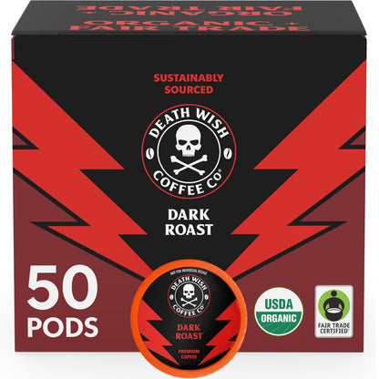 - Dark Roast Single Serve Pods - (50 Count)