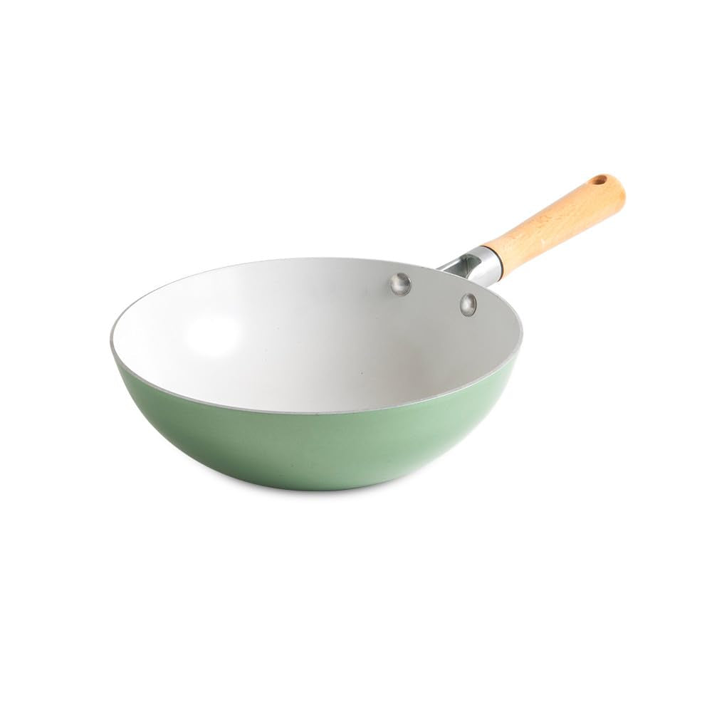 Cardamom Ceramic Nonstick 10 Inch Wok