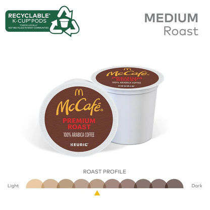 Premium Roast Coffee, Keurig Single Serve K-Cup Pods, Medium Roast, 96 Count