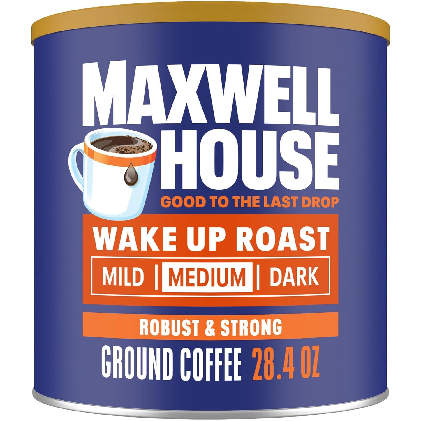 28.4Oz Ground Coffee Medium Wake up Roast