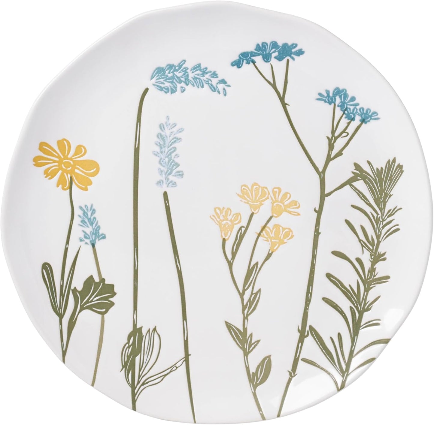 897830 Wildflowers 16-Piece Dinnerware Set, Service for 4