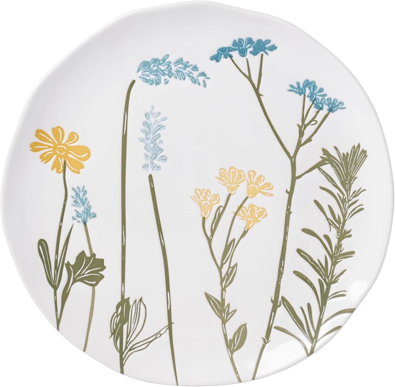 897830 Wildflowers 16-Piece Dinnerware Set, Service for 4