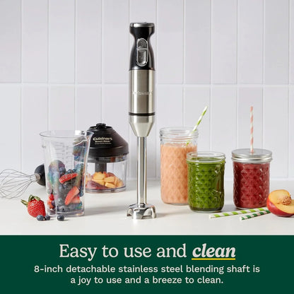 CSB-179 Smart Stick Variable Speed Hand Blender, Stainless Steel