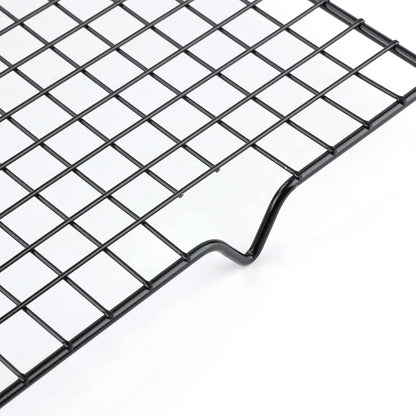 5PCS Cooling Racks for Cooking and Baking 10" X 16" Wire Rack Baking Rack, Cookie Rack, Heavy Duty Stainless Steel Wire Rack for Grilling, Roasting, Cooking, Drying