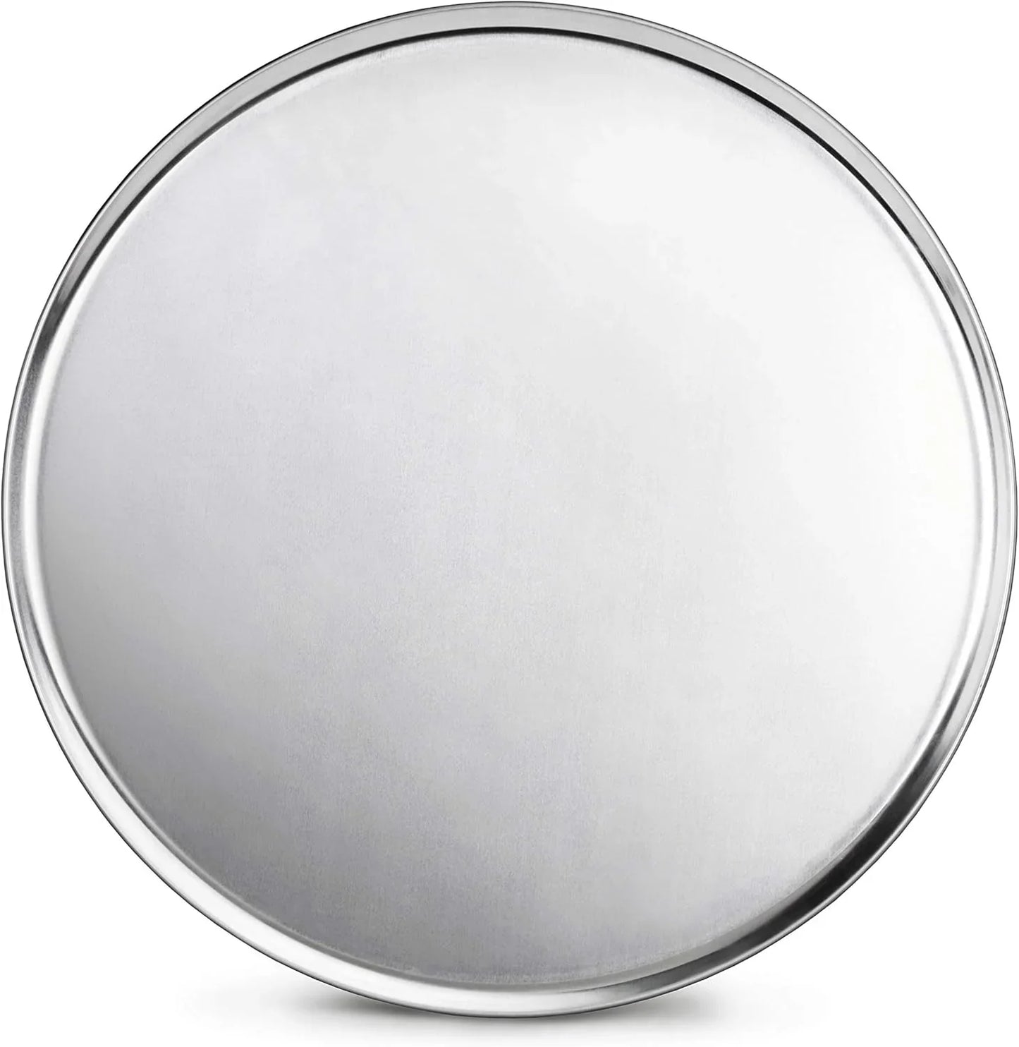 536594 Restaurant-Grade Aluminum Pizza Pan, Baking Tray, Coupe Style, 18-Inch