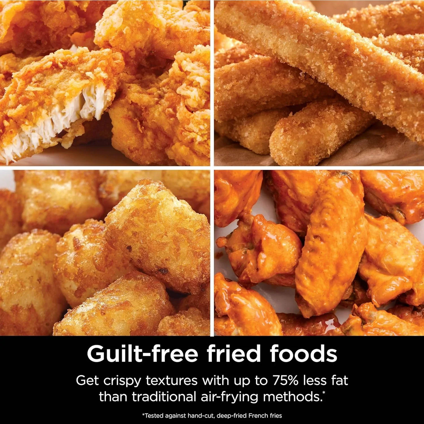 Air Fryer with Air Crisp | 5 QT Capacity Fits up to 4Lbs of Fries | 4-In-1 Pro Air Fry, Roast, Reheat, Dehydrate | 400°F Max Temp | 1750 Watts | W/Nonstick Basket & Crisper Plate | Grey | AF141