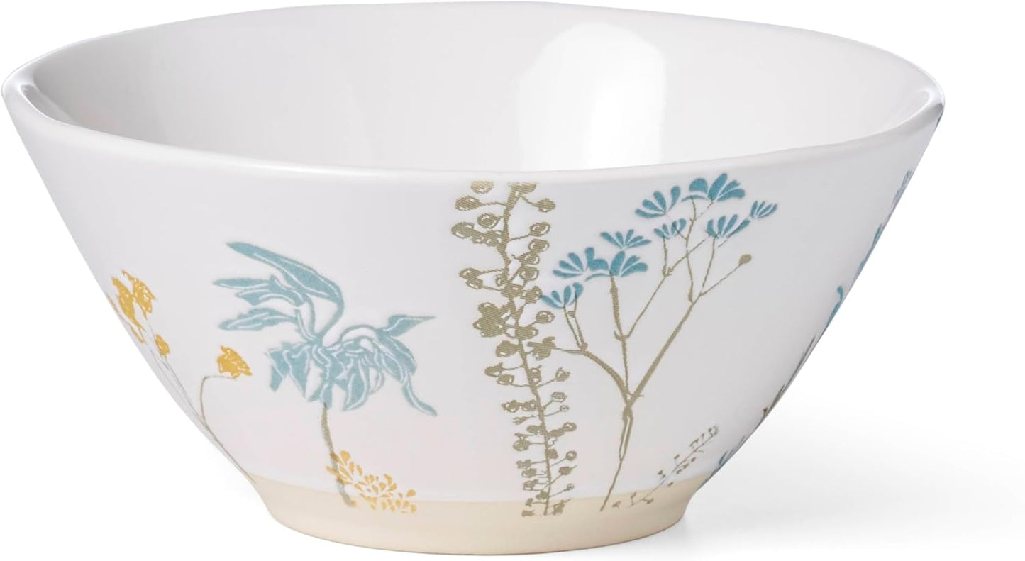 897830 Wildflowers 16-Piece Dinnerware Set, Service for 4
