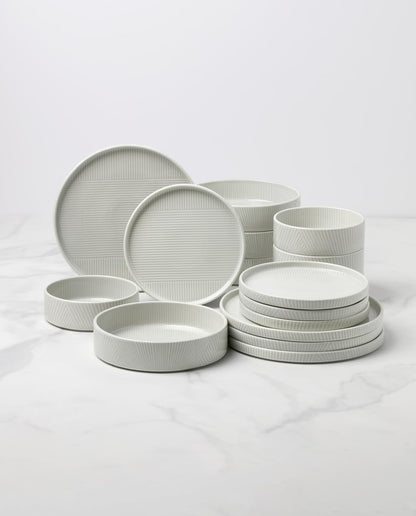 897949 Modulus 16-Piece Dinnerware Set, Vapor