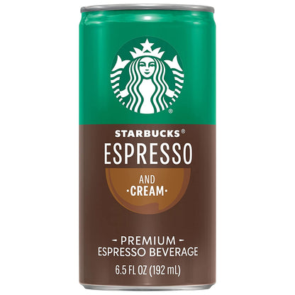 Espresso & Cream, 6.5 Fl Oz Cans (Pack of 12)