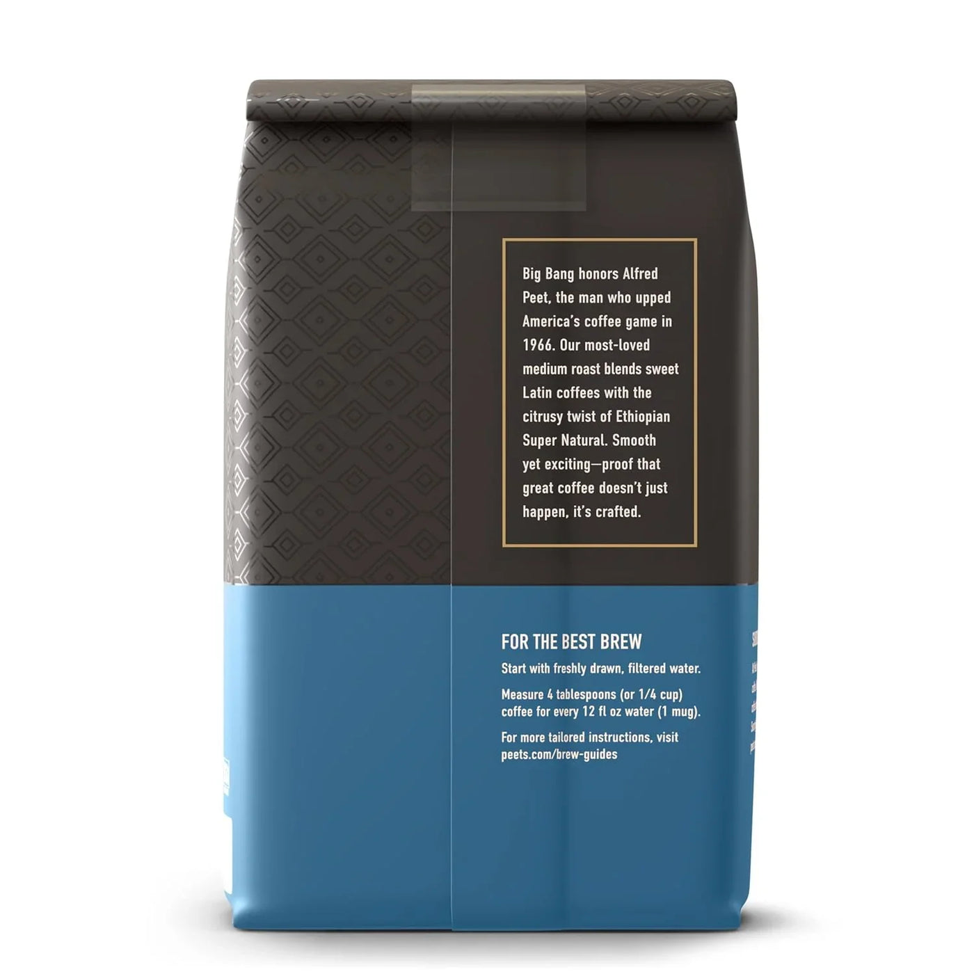 , Medium Roast Ground Coffee, 100% Arabica Coffee - Big Bang 18 Ounce Bag